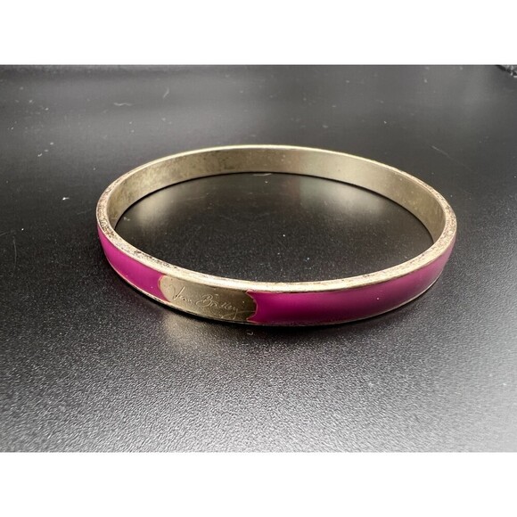 VERA Bradley Plum Enamel Bangle Bracelet - Picture 3 of 4